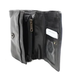 Bear Design sort pung i skind