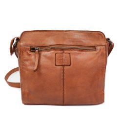 Bear Design skindtaske i cognac