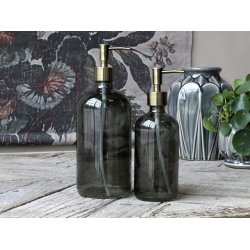 Sbedispenser / sbepumpe med 2 pumper, kul, 480 ml