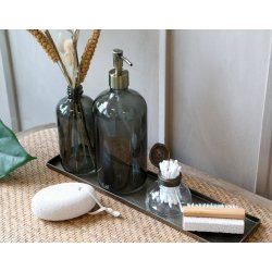 Sbedispenser / sbepumpe med 2 pumper, kul, 480 ml