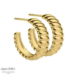 Forgyldte creoler - Aqua Dulce Suki