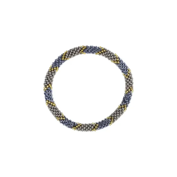 Nepal armbnd gr/bl