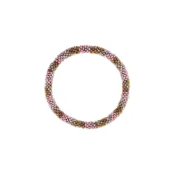 Nepal armbnd rosa mix