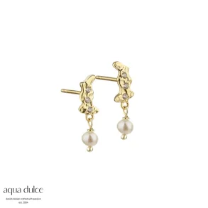 Forgyldte �restikker - Aqua Dulce Pretty Pearl One