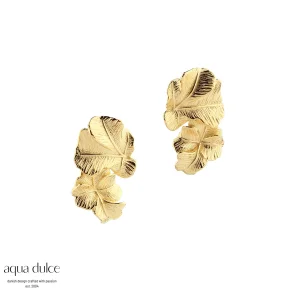 Forgyldte restikker - Aqua Dulce Folio Big Earstud