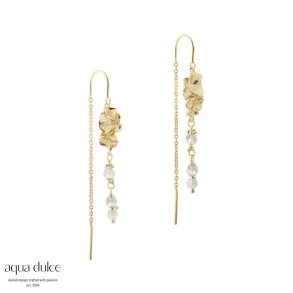 Forgyldte retrde - Aqua Dulce Folio Blue Earthread