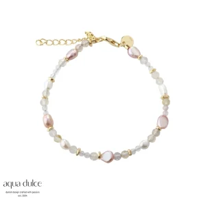 Perlearmbnd - Aqua Dulce Fresa Rose