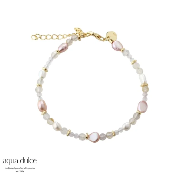 Perlearmbnd - Aqua Dulce Fresa Rose