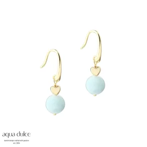 Forgyldte reringe - Aqua Dulce Morganite Dream Earring