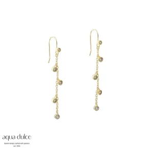 Forgyldte retrde - Aqua Dulce Lumi Earthread