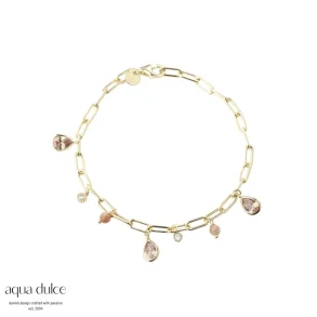 Forgyldt armbnd - Aqua Dulce Champella Bracelet