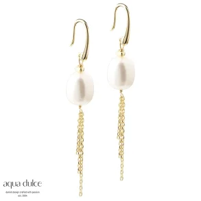 Forgyldte rekroge - Aqua Dulce Lunella Big Pearl