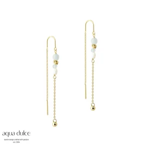 Forgyldte �retr�de - Aqua Dulce Sinna Pearl Thread