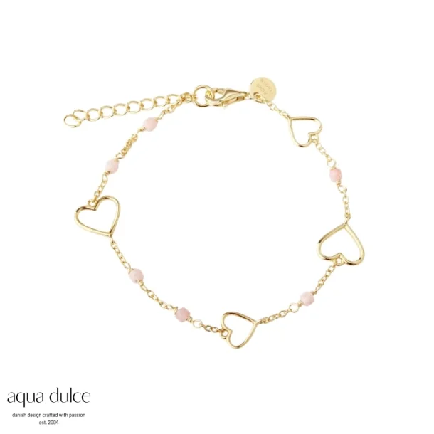 Forgyldt armb�nd - Aqua Dulce Alma 