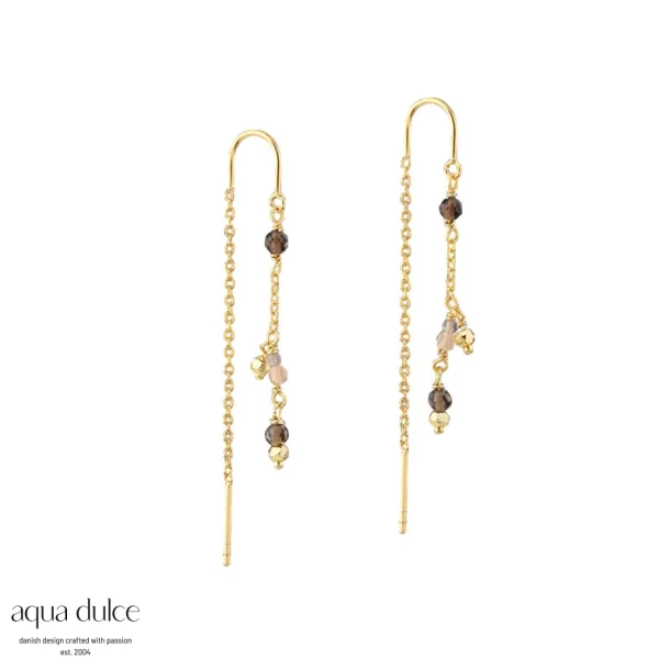 Forgyldte �retr�de - Aqua Dulce Meadow Brown Thread