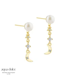 �restikker med vedh�ng - Dreamlit Pearl Charm