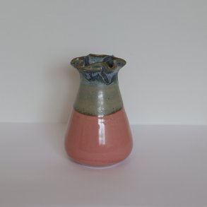 Lille rosa keramikvase