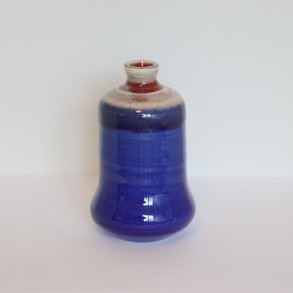 Keramikvase i mrkebl