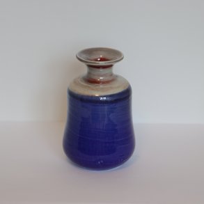Helglaseret minivase