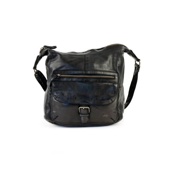 Bear Design Skindtaske, Sort