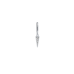 Slvreringe med vedhng 