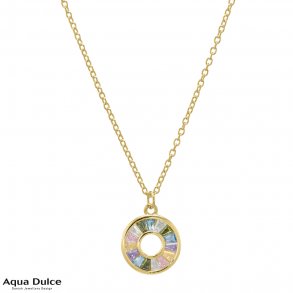 Halskde med vedhng - Aqua Dulce Nikki