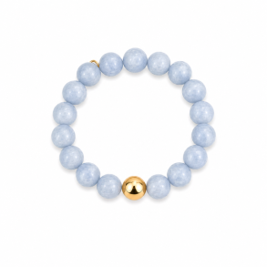 Blue Bracelet - perlearmb�nd