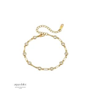 Forgyldt armb�nd - Elva Link Bracelet