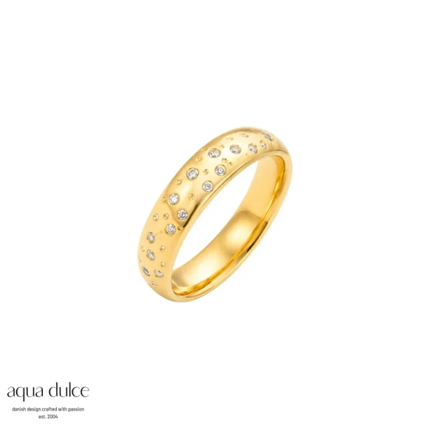 Forgyldt ring - Claire ring