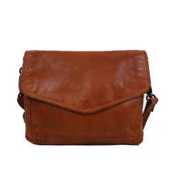 Bear Design skindtaske, cognac