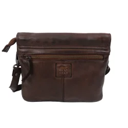 Bear Design skindtaske, mrkebrun 