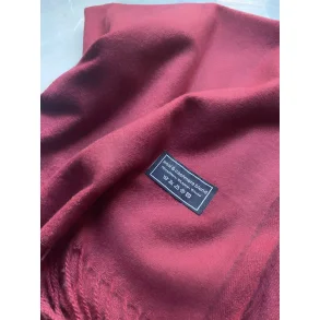 Cashmere t�rkl�de, bordeaux