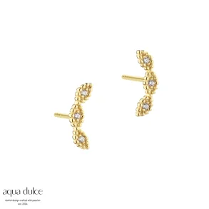 Forgyldte restikker- Aqua Dulce Flowers up the ear