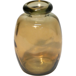 Shape glasvase, rgfarvet