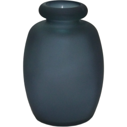Shape Glasvase - Mat bl - 15 cm 