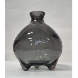 Melvin Glasvase - Gr - 18 cm 