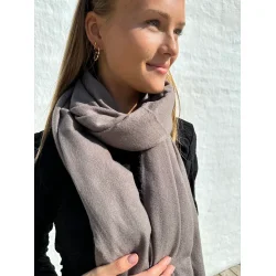 Cashmere trklde, dark coffee