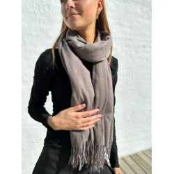 Cashmere trklde, dark coffee