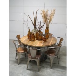 Melvin Glasvase - Mrk Rav - 18 cm 