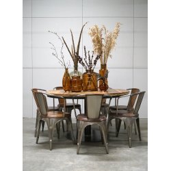 Melvin Glasvase - Mrk Rav - 18 cm 