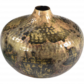 Boston rund buttet vase i jern