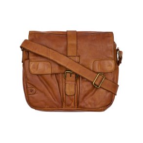 Wanda work bag, cognac