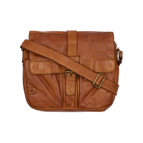 Wanda work bag, cognac