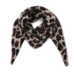 Brunt t�rkl�de med leopardprint