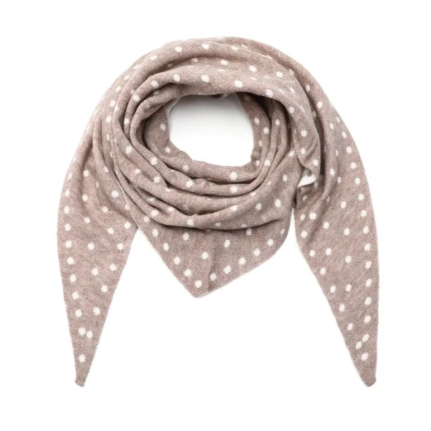 T�rkl�de med prikker, beige