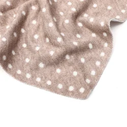 T�rkl�de med prikker, beige