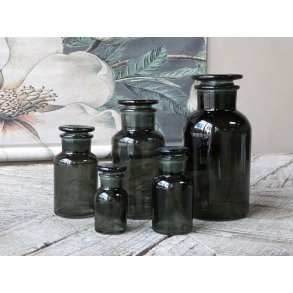 Apotekerglas, st  5 stk. Kul