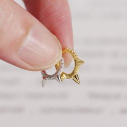 Slvreringe med sten og pile