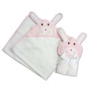 Hndklde til baby - hndklde med htte