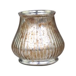 Fyrfadsstage i glas - glas lysestage